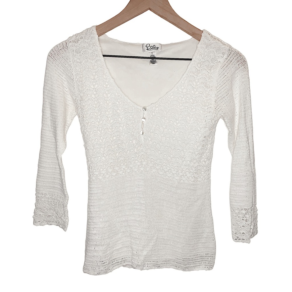 Lilly Pulitzer | Crochet Top
